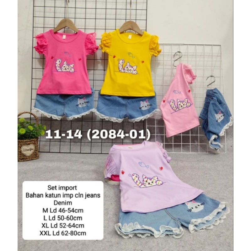 setelan import  anak perempuan import bayi anak 1 2 3 bulan tahun