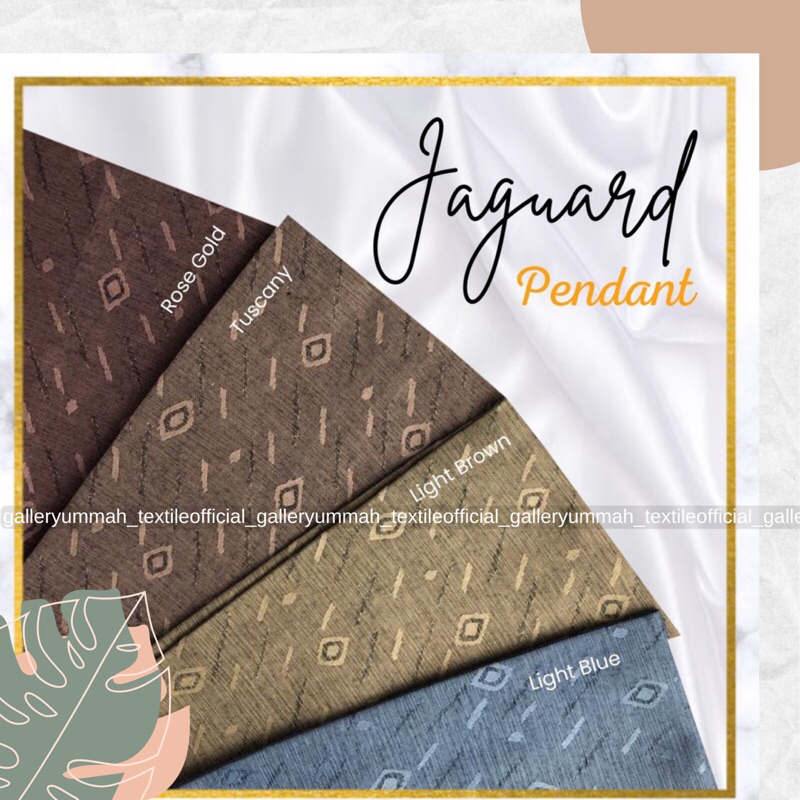 kain jaguard pandant meteran | kain kemeja koko (harga per1/2meter)