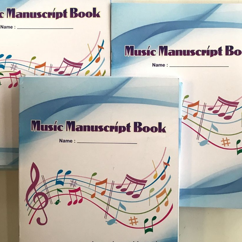 

✅halvorabadi ❤ Buku musik / Buku tulis musik garis lima / buku garis paranada / manuscript book music book