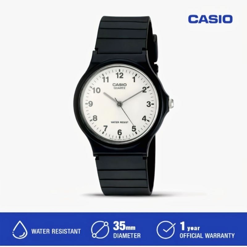 Jam Tangan Casio MQ 24-7B3LDF Original Casio Watch Unisex MQ24 7B