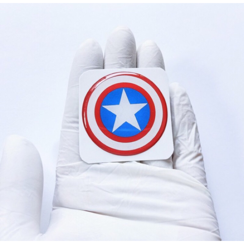 

STIKER RESIN TIMBUL CAPTAIN AMERICA