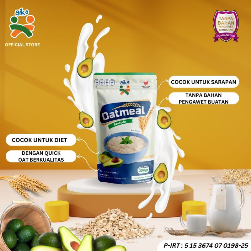 Aiko Oatmeal MPASI Bayi Baby