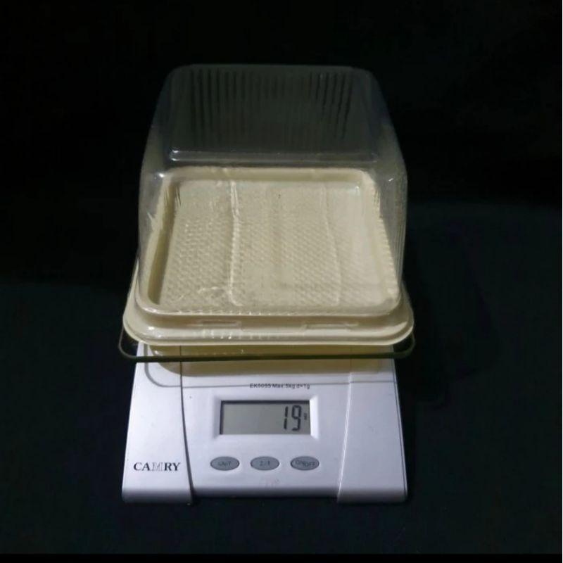 mika kue tart mini mika model persegi ct120 tebal higienis isi 10 set