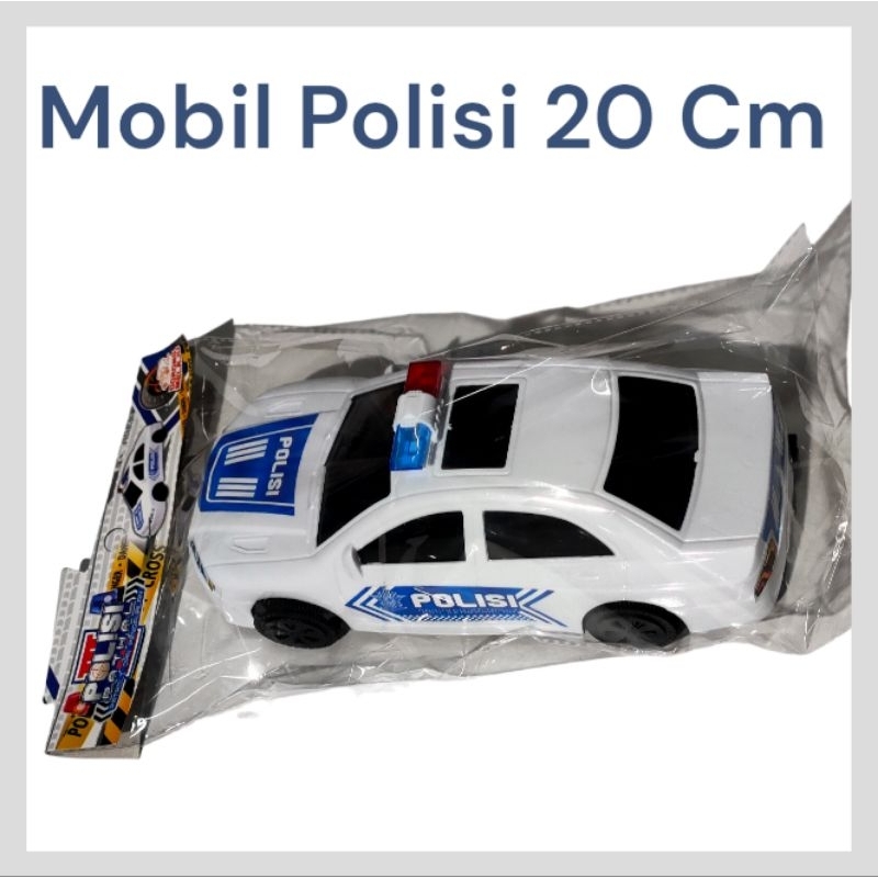 Mainan Besar Mobil Polisi 20 Cm Satuan