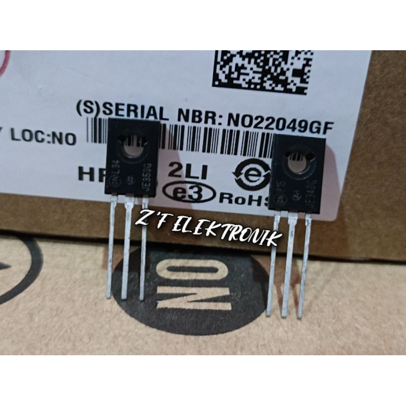 JE 340 JE 350 ONSEMI ORIGINAL. 1SET