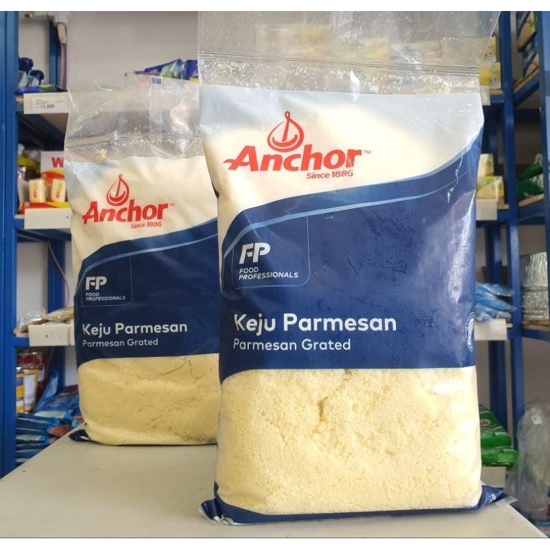 

Keju Parmesan Anchor 1Kg / Keju Parmesan Bubuk Anchor 1Kg / Parmesan cheese 1Kg / Keju tua 1Kg