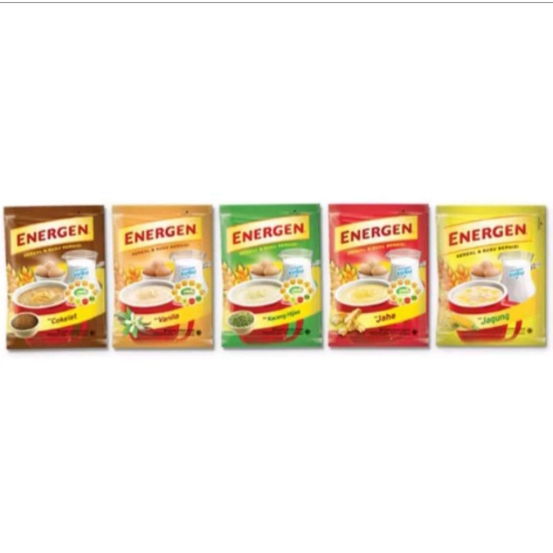 

ENERGEN SEREAL & SUSU [ 10 x 34 GR ]