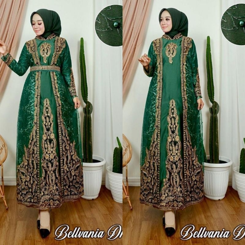 Abaya Belvania Prada Khasmir 104 Original Butik