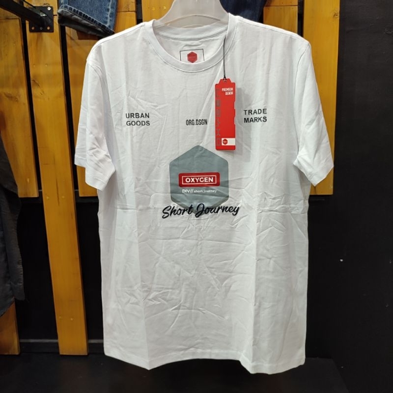 OXYGEN ORIGINAL 009 Atasan Kaos Oblong Pria Lengan Pendek