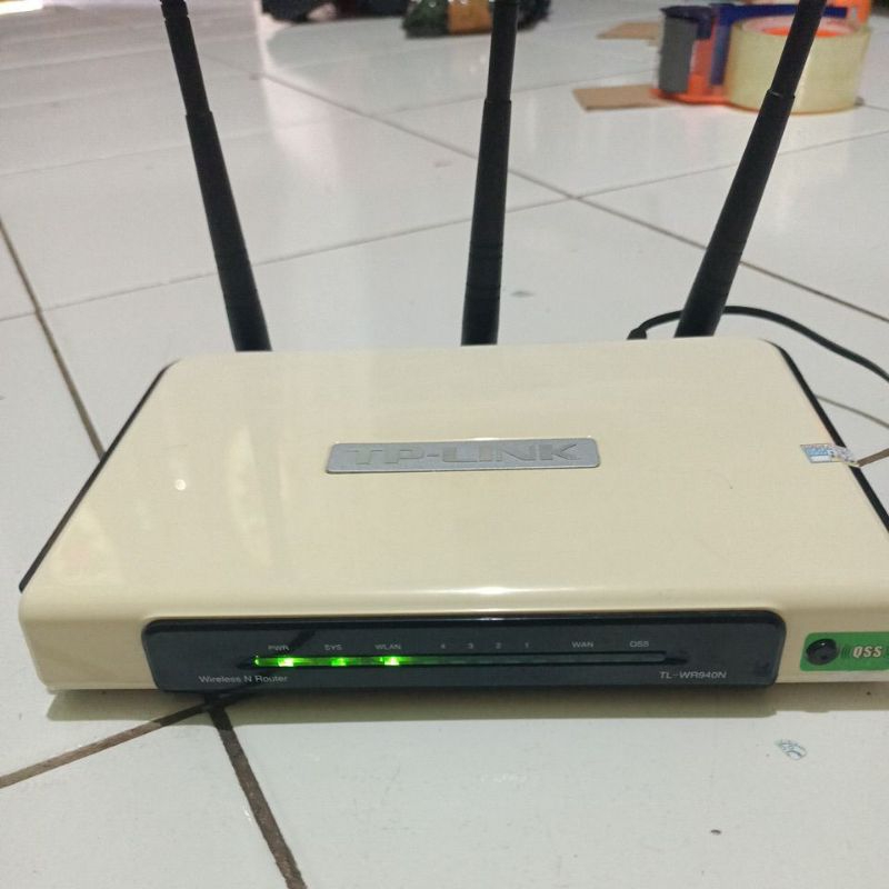 TPLINK TL-WR940N WIRELESS N ROUTER