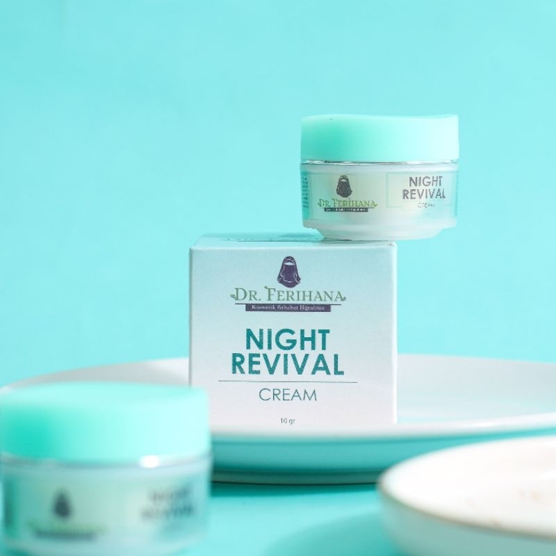 KSH Night Revival Cream Dr.Ferihana Cosmetics & Skincare