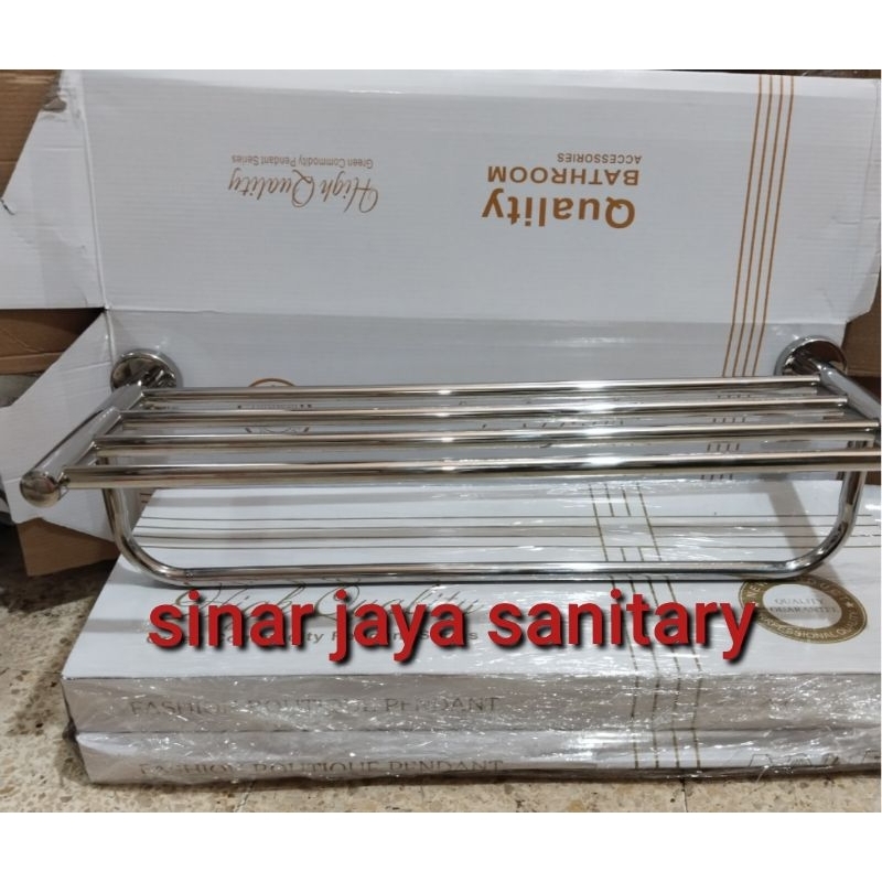 Gantungan handuk stainless 304 / Gantungan handuk model baru / rak handuk stainless model Toto