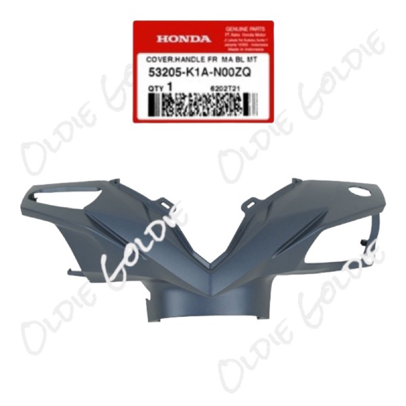 53205-K1A-N00ZQ Batok Depan Beat LED Eco K1A BIRU DOFF