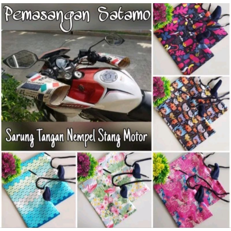 Sarung tangan stang motor / Sarung tangan motor / pelindung tangan / sarung motor