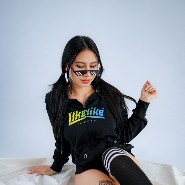 LIKELIKE JACKET /// HD LK SKR BLK // // Baby Terry