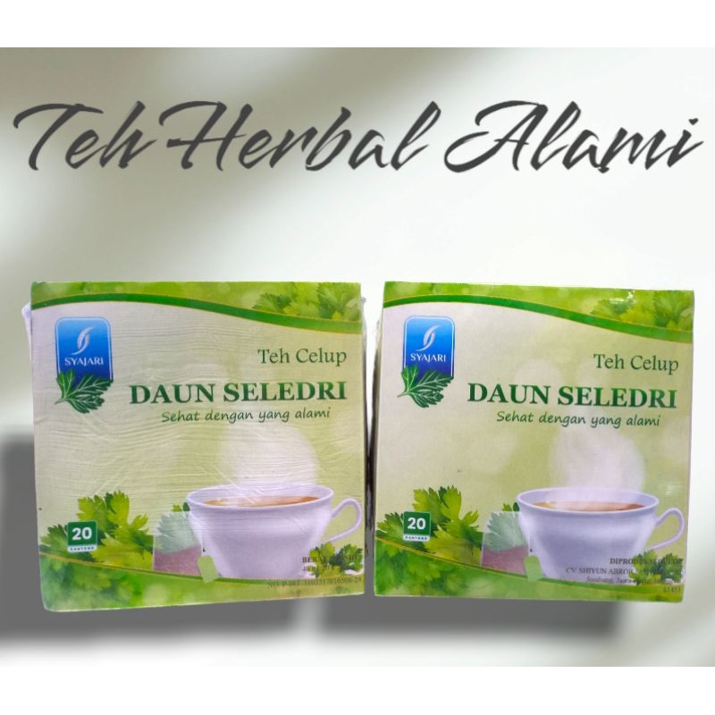 

TEH HERBAL DAUN SELEDRI ISI 20's