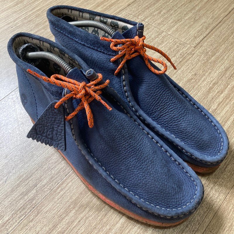 Sepatu Clarks Wallabees MF DOOM Navy Size 11G fit 45 | 28,5cm