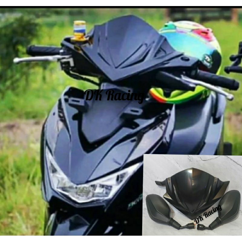 TERBARU PAKETAN VISOR BEAT NEW DELUXE 2020 2021 2022 PLUS SPION BEAT NEW DELUXE 2020 2021 2022