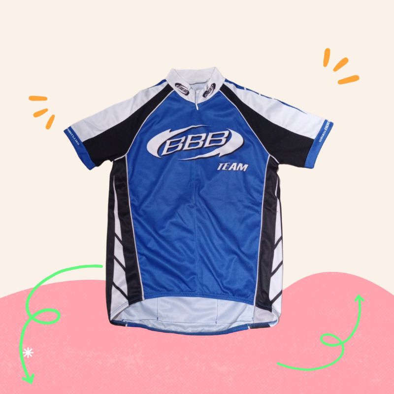 baju sepeda bekas second pernah dipakai