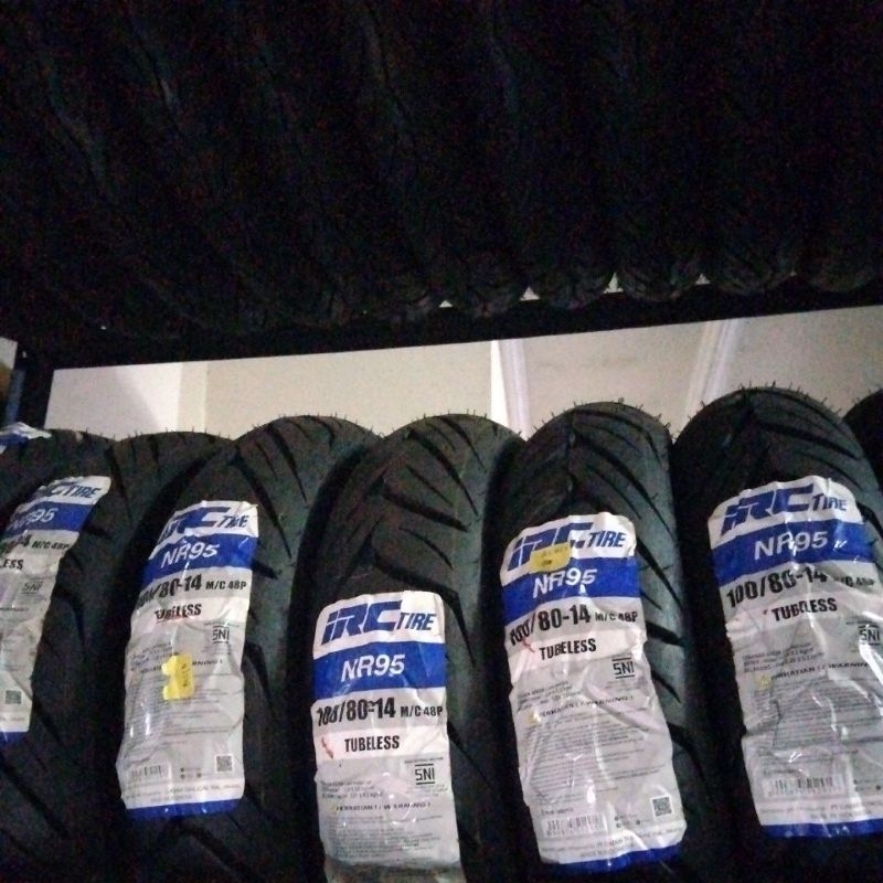 Ban Luar Ring 14 Matic IRC Tubles (70/90/80/80/90/90/100/80/110/70) Tubeless Ring14 Enviro NR91 NR95
