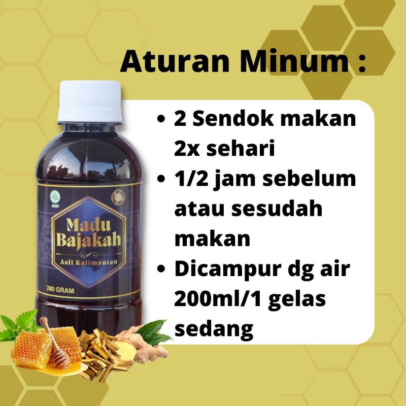 [Beli 2 Gratis 1] Madu Bajakah Asli Kalimantan Atasi Kista, Benjolan, Tumor,  Kanker,Asam Urat, Miom Kelenjar isi 280gr