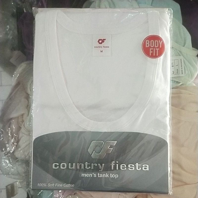 singlet tantop COUNTRY FIESTA  bahan tebal halus