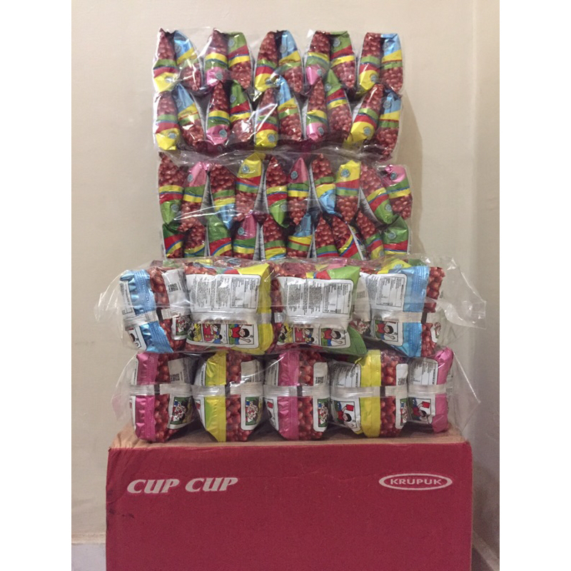 Snack Cup Cup Ngetop Udang (satu pak isi 20 pcs)