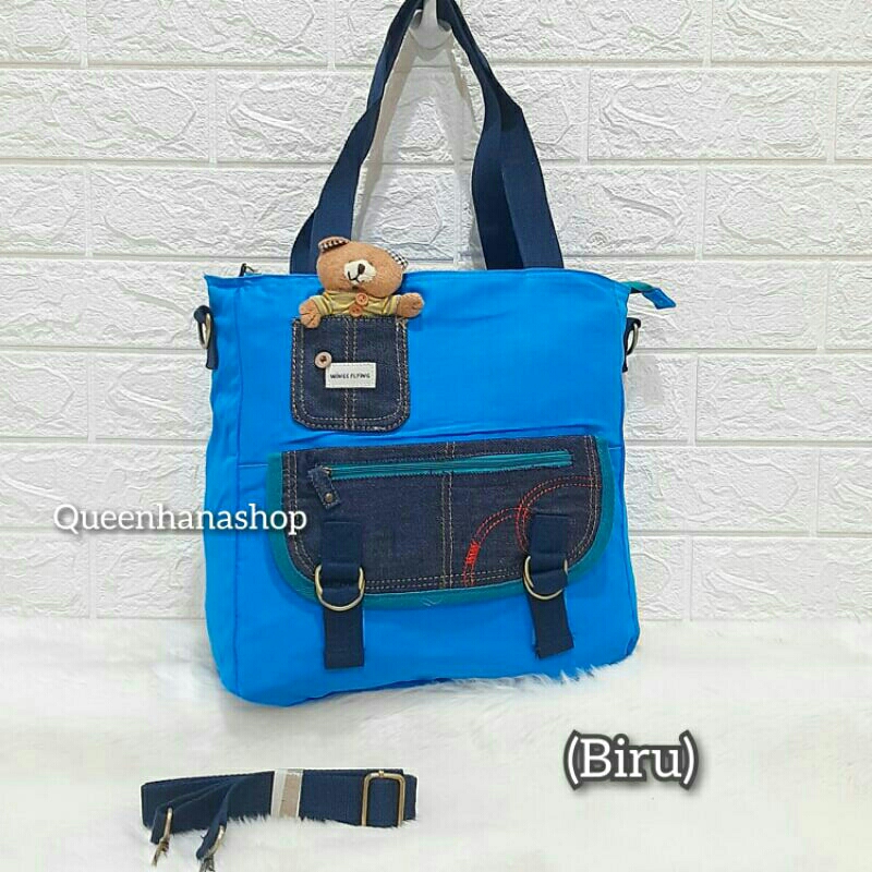 New Tas Selempang Anak Remaja 1335 Tas Kain Boneka