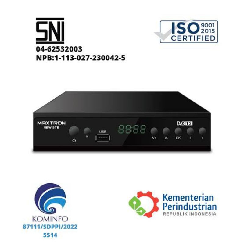 set top box tv digital maxtron full hd