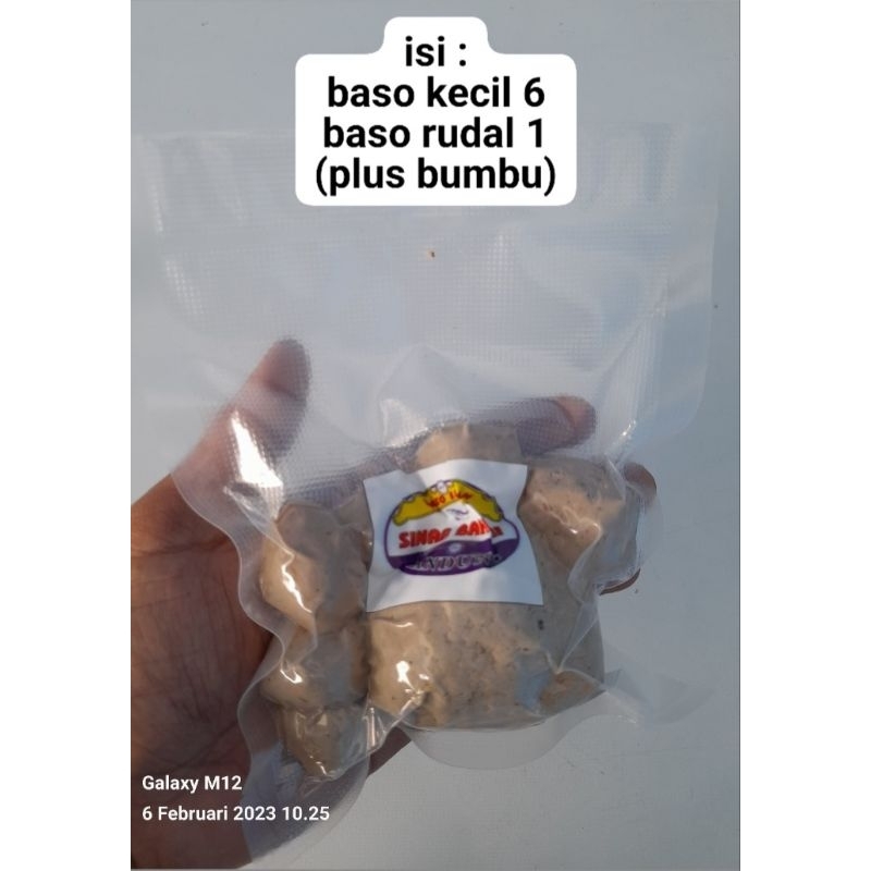 

BAKSO IKAN SINAR BAHARI (plus bumbu) rudal 1, kecil 6