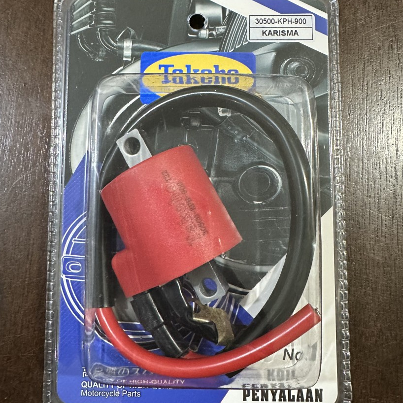 TAKEHO KHARISMA KOIL COIL PENYALAAN MOTOR KARISMA SUPRA X 125 KARBU