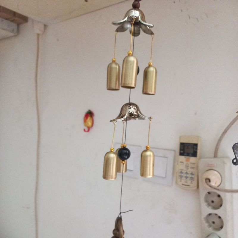 Fung Ling Tembaga / Gantungan Lonceng Angin Feng Shui / Dekorasi Gantung / Wind Chime Traditional