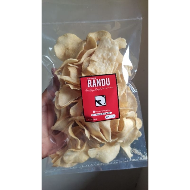 

Keripik Singkong - Gadong| Toko Camilan Randu | 150 gram