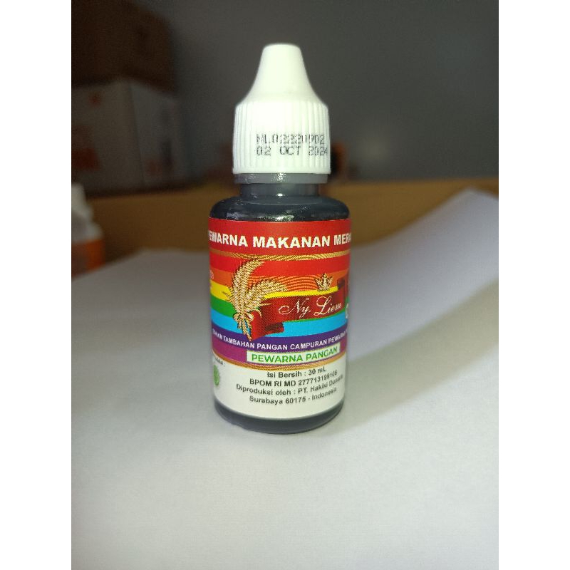 

Ny Liem Pewarna makanan Rose dan Merah tua