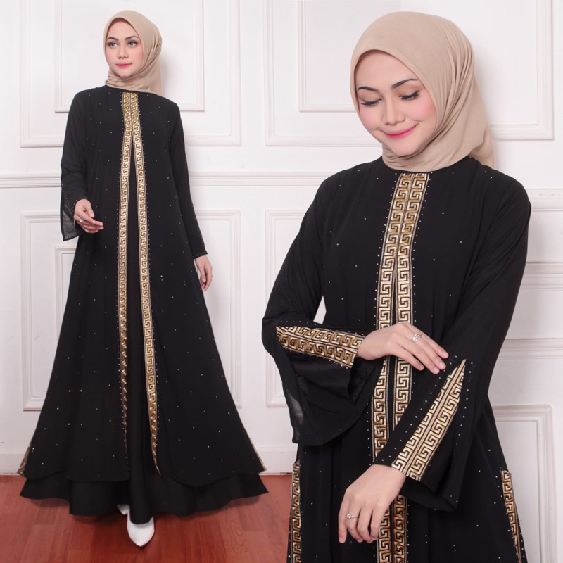 ABAYA NABILA // ABAYA JUMBO DUBAI // GAMIS MUSLIMAH MURAH