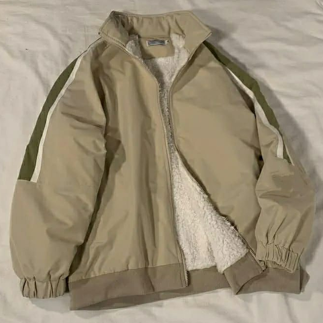 VARSITY JACKET VINTAGE SOFT PARASUT WATERPROOF MANTEL PRIA