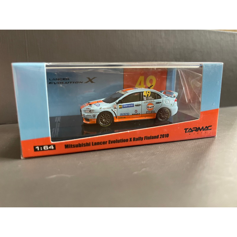 DIECAST TARMAC MITSUBISHI LANCER EVOLUTION X / MAINAN MOBIL-MOBILAN KOLEKSI