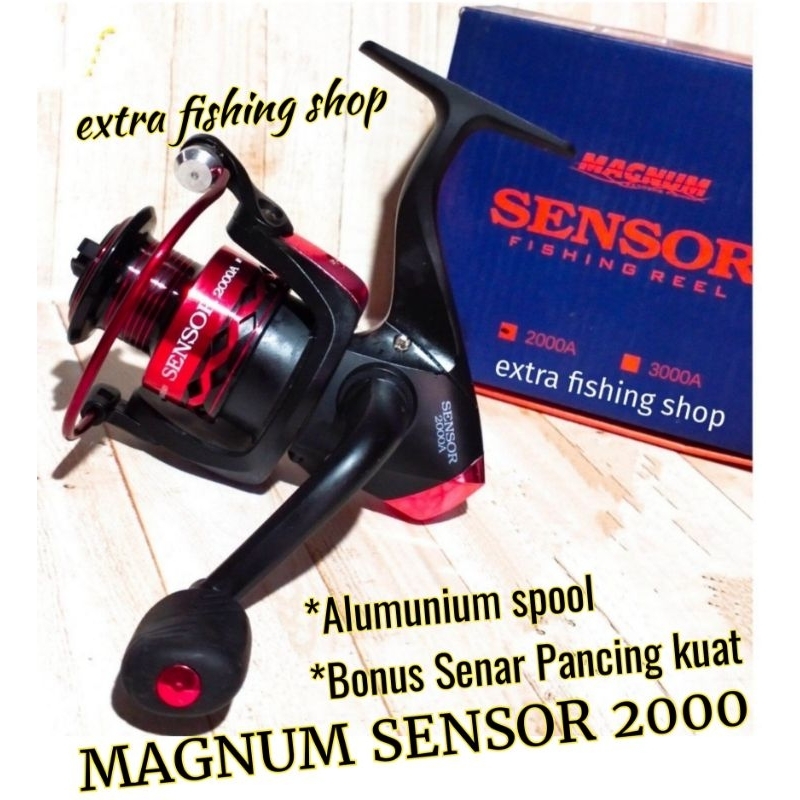 Reel Magnum Sensor 2000 || Spinning reel alumunium spool