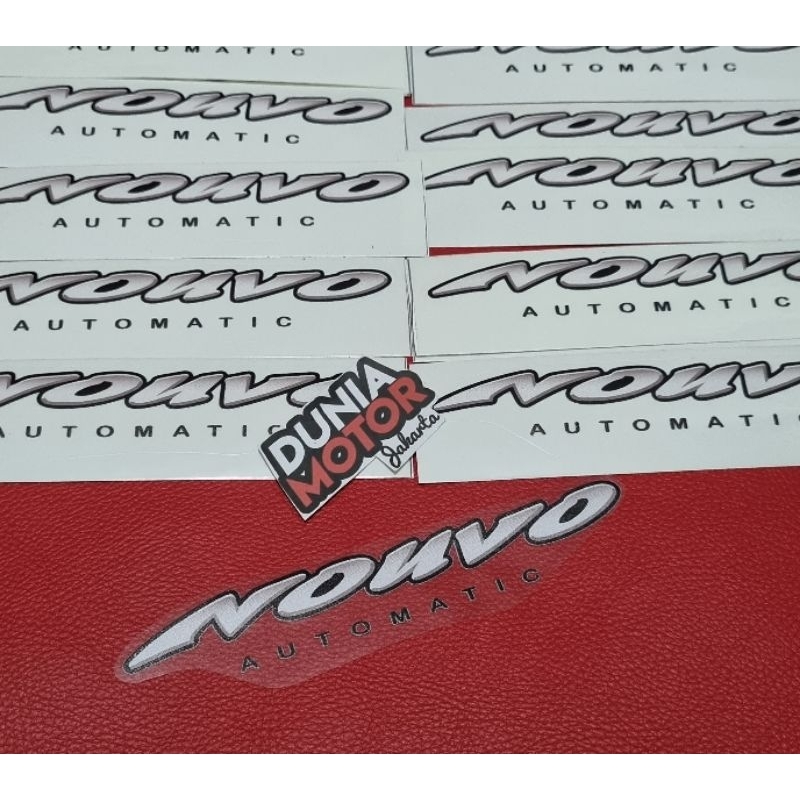 Sticker tameng depan nouvo lele, stiker nouvo lele, sticker nouvo automatic, sticker nouvo lele