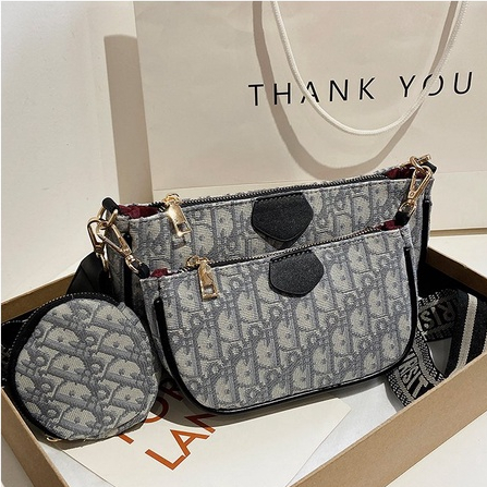 ( 2PC 1KG ) GTBI998881024  New Arrival 2023 !!!  Tas Selempang  Tas Wanita Import  Premium Terbaru