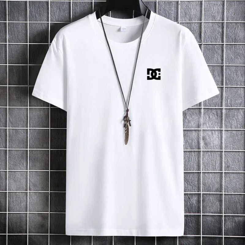 Kaos Pria DC Baju Oblong Lengan Pendek Pakaian Atasan Dewasa Tshirt Distro Cod