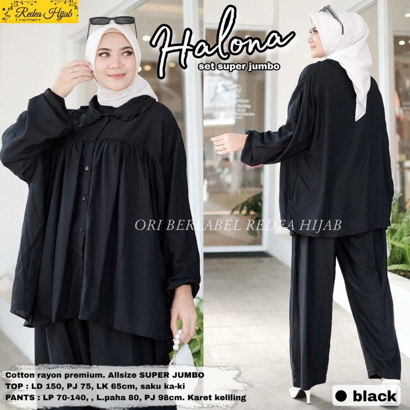 ¶ BISA BAYAR COD ¶ Setelan super jumbo ld 140 motif kekinian setelan celana tunik terbaru