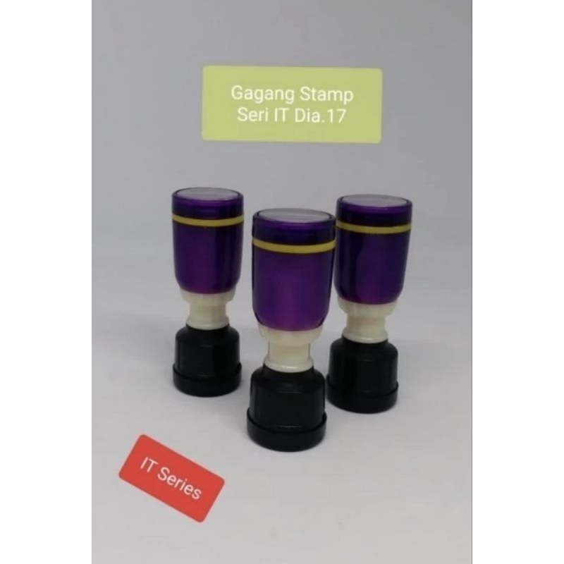 

Gagang Stempel IT Bulat Dia 17