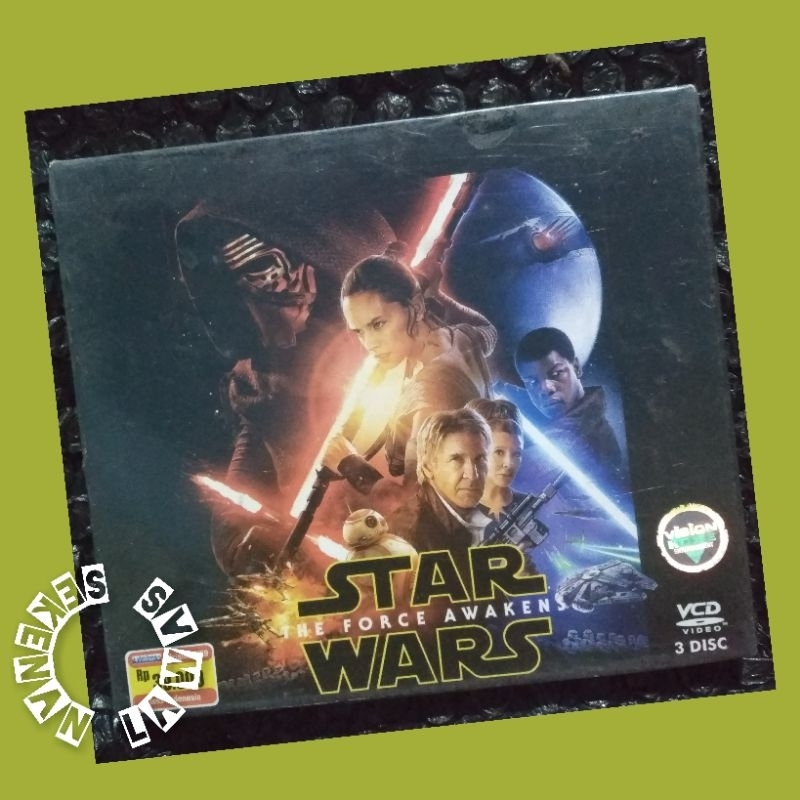 VCD Star Wars - The Force Awakens /SEGEL /3 Disc