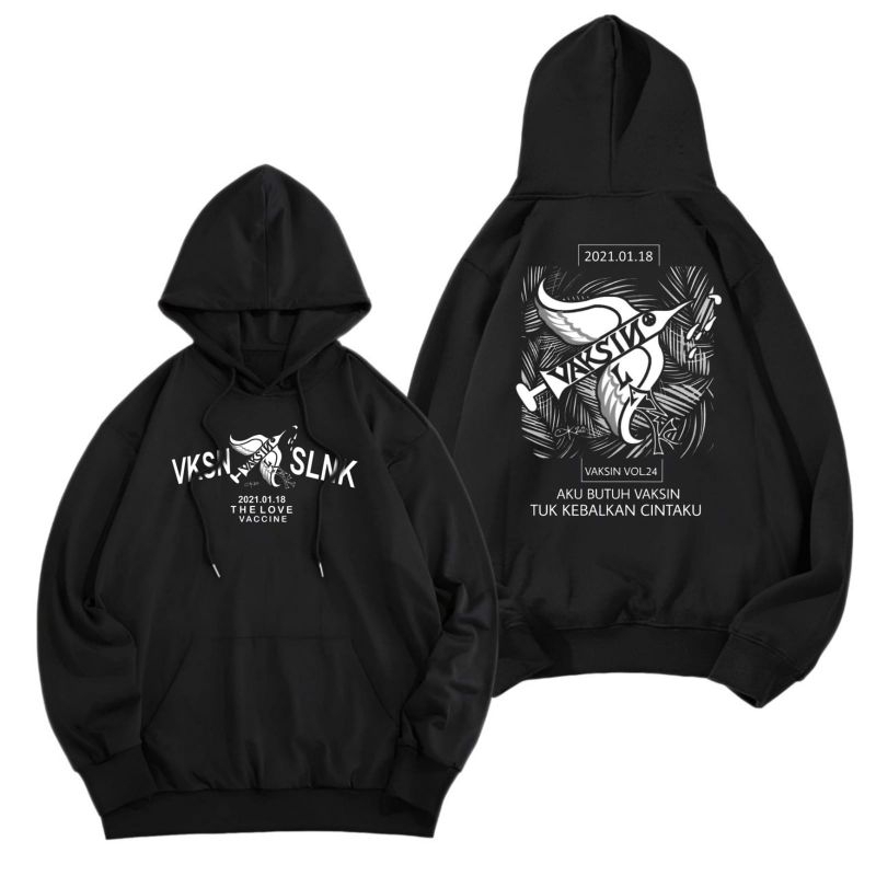 SWEATER HOODIE SLANK - VAKSIN SLANK - NGANGKANG STORE