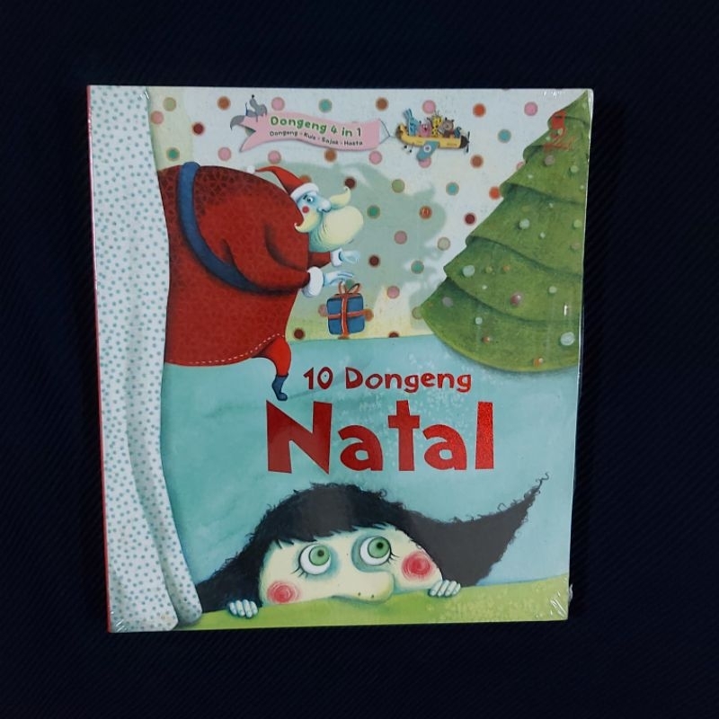 Buku Original / Dongeng Anak Langka - 10 Dongeng Natal - Dongeng 4 in 1 ( Dongeng, Kuis, Sajak, Hast