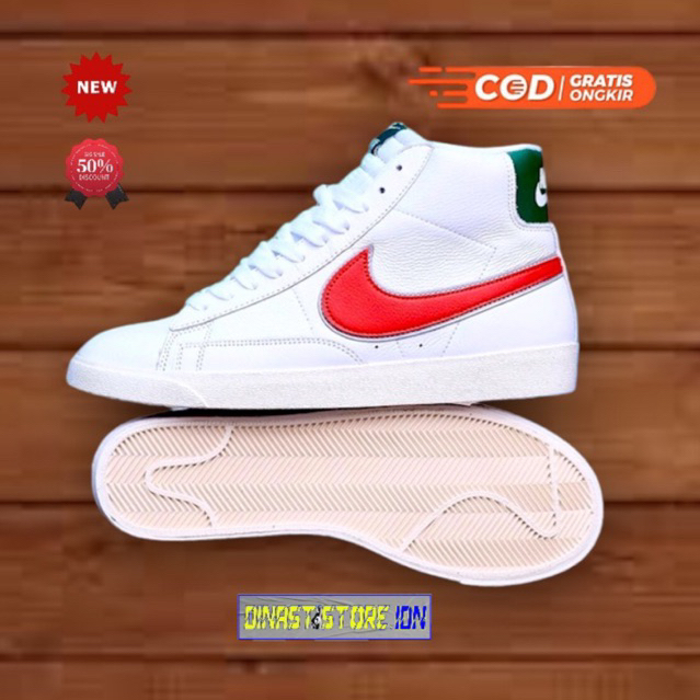 NIKE BLAZER MID QS HIGH SCHOOL X STRANGER THINGS HAWKINS ORIGINAL BNIB 100% AUTHENTIC