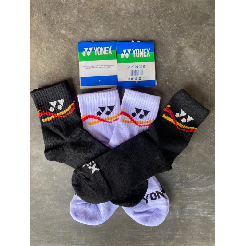 Kaos Kaki Olahraga Yonex Badminton Atas Mata Kaki