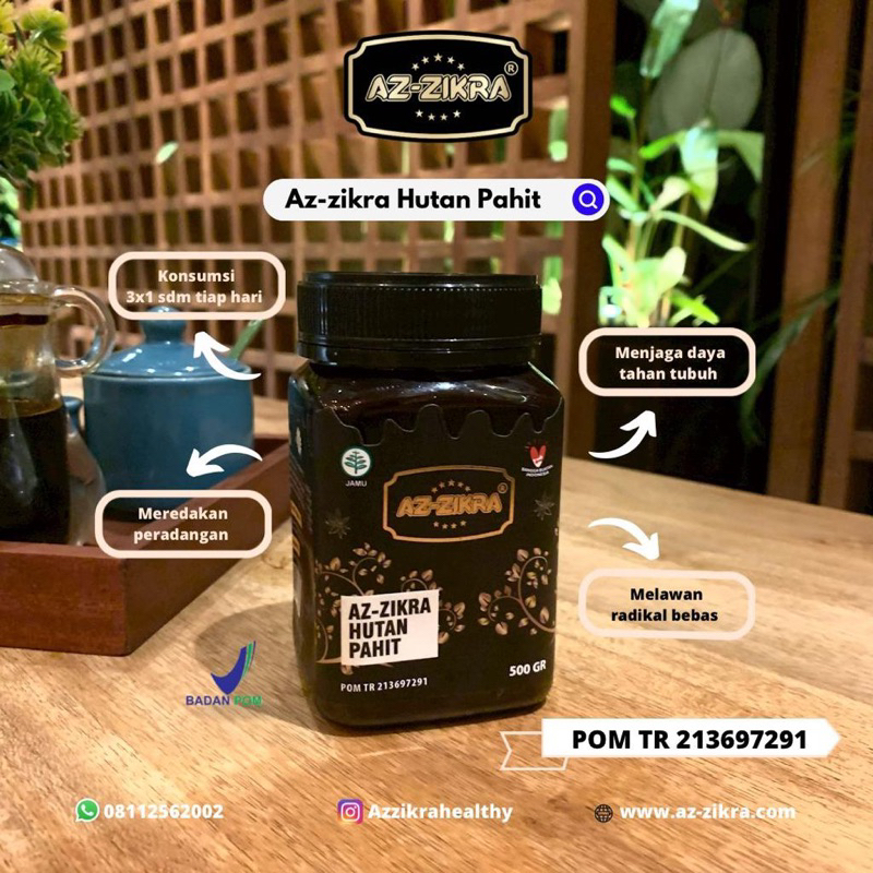 MADU AZ-ZIKRA HUTAN PAHIT / MADU HITAM PAHIT / MADU AZ-ZIKRA ORI / MADU PAHIT