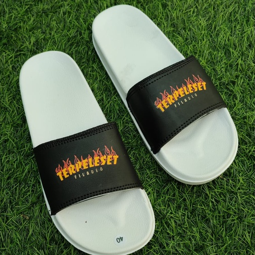 SANDAL SLIDE/SANDAL SLOP MOTIF KEKINIAN TERLARIS UNTUK PRIA WANITA FREEBOX